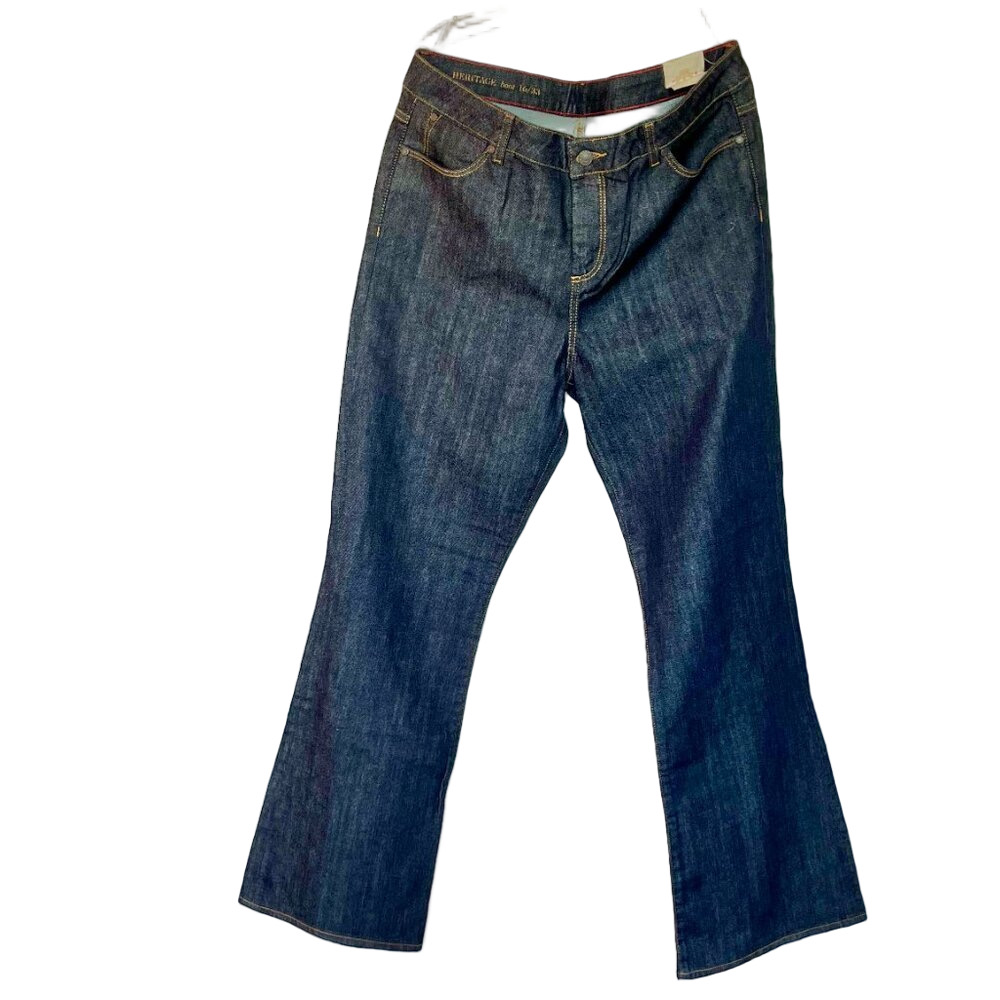 Talbots Heritage Bootcut Dark Wash Jeans NEW w Tags